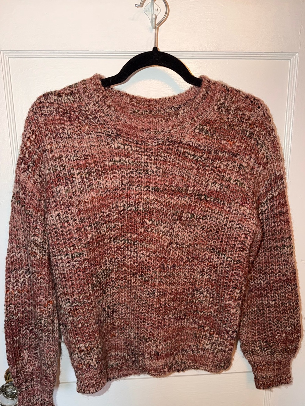 Ann Taylor LOFT Multicolor Marled Knit Sweater – Women’s Medium Petite